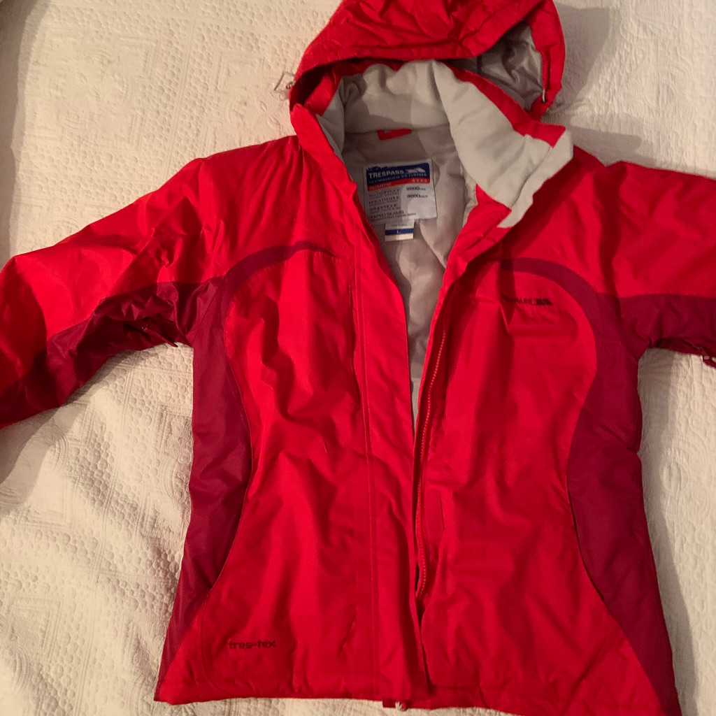 Trespass Ski Jacket Red